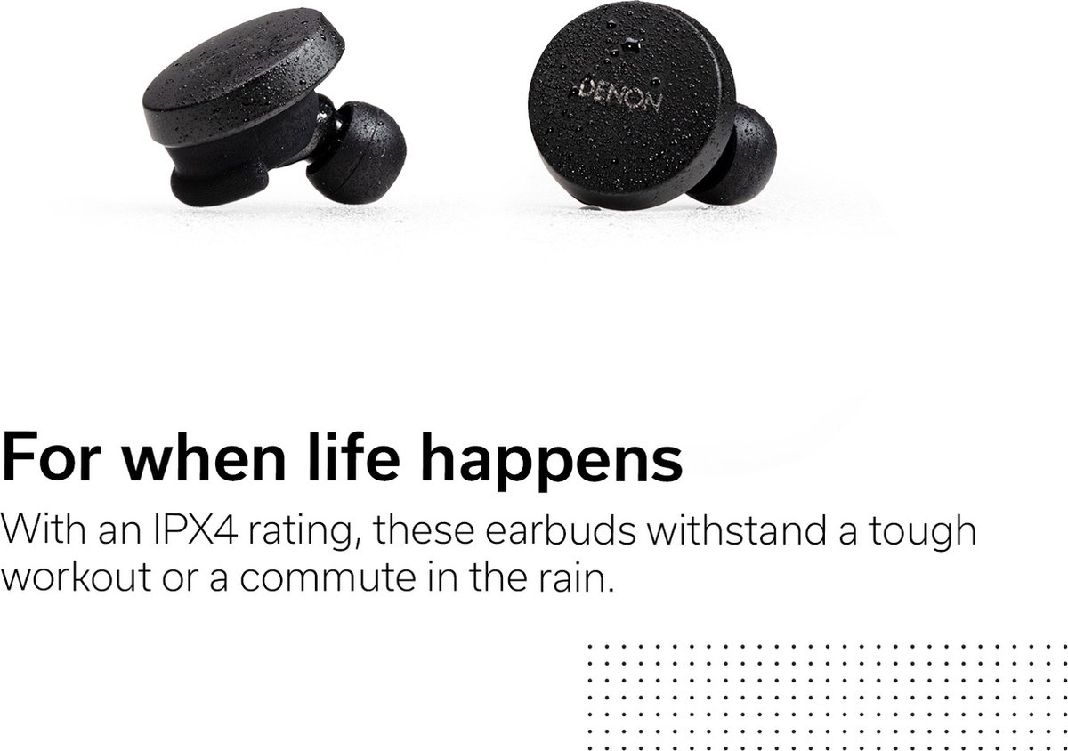 Denon PerL Draadloze Earbuds