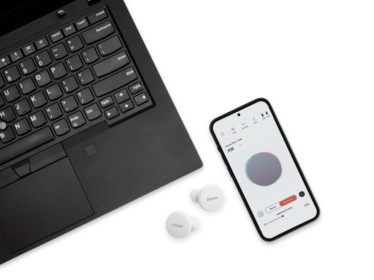 Denon PerL Earbuds draadloze oordopjes