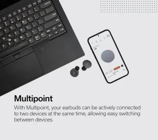 Denon PerL Pro Draadloze Earbuds