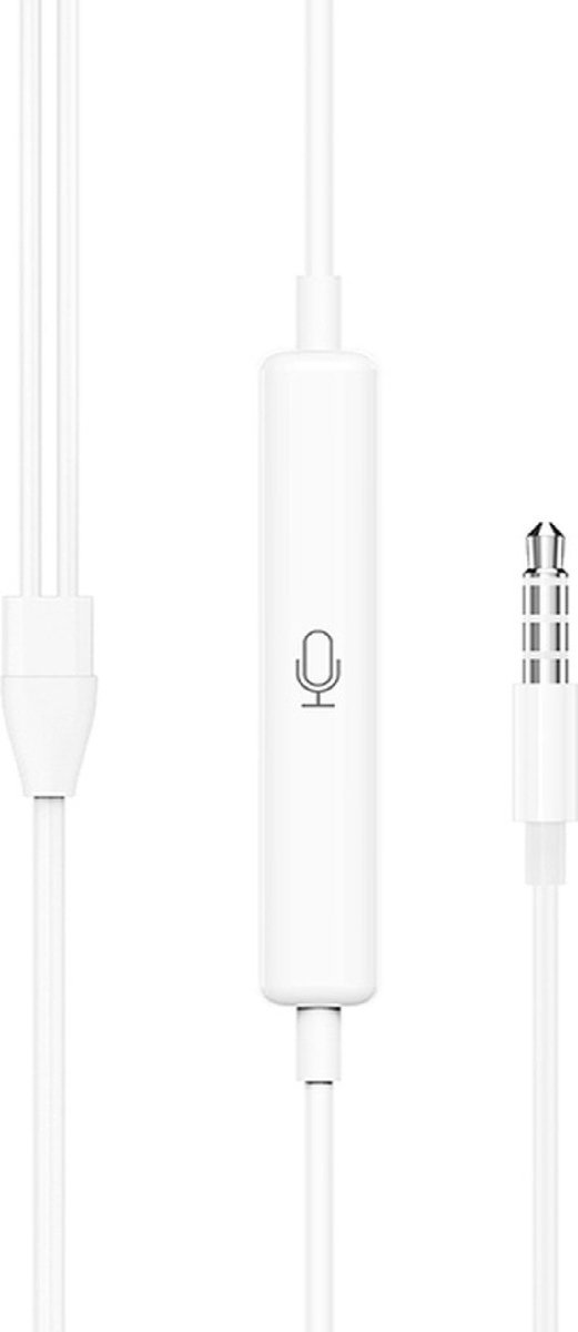 DISEV Oordopjes met Draad 3.5mm Jack Wit