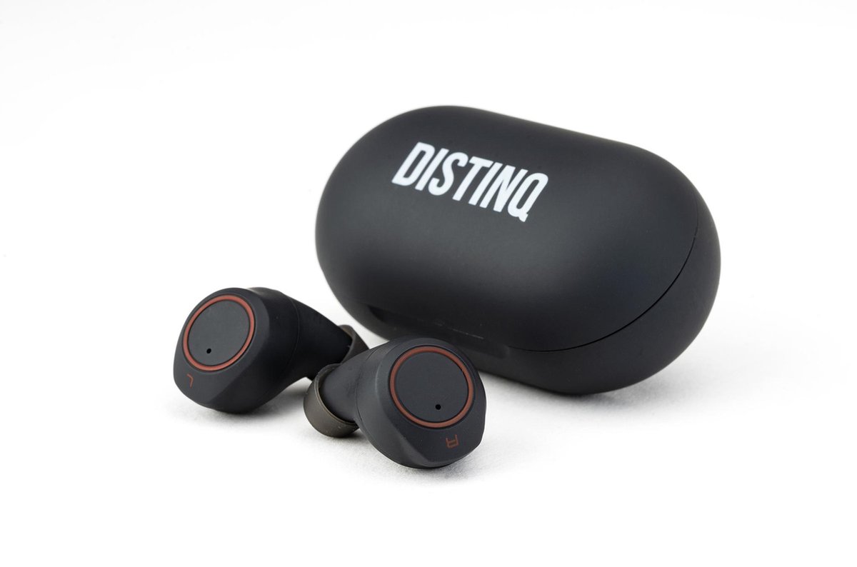DistinQ DQS11 Bluetooth Oordopjes Zwart In Ear