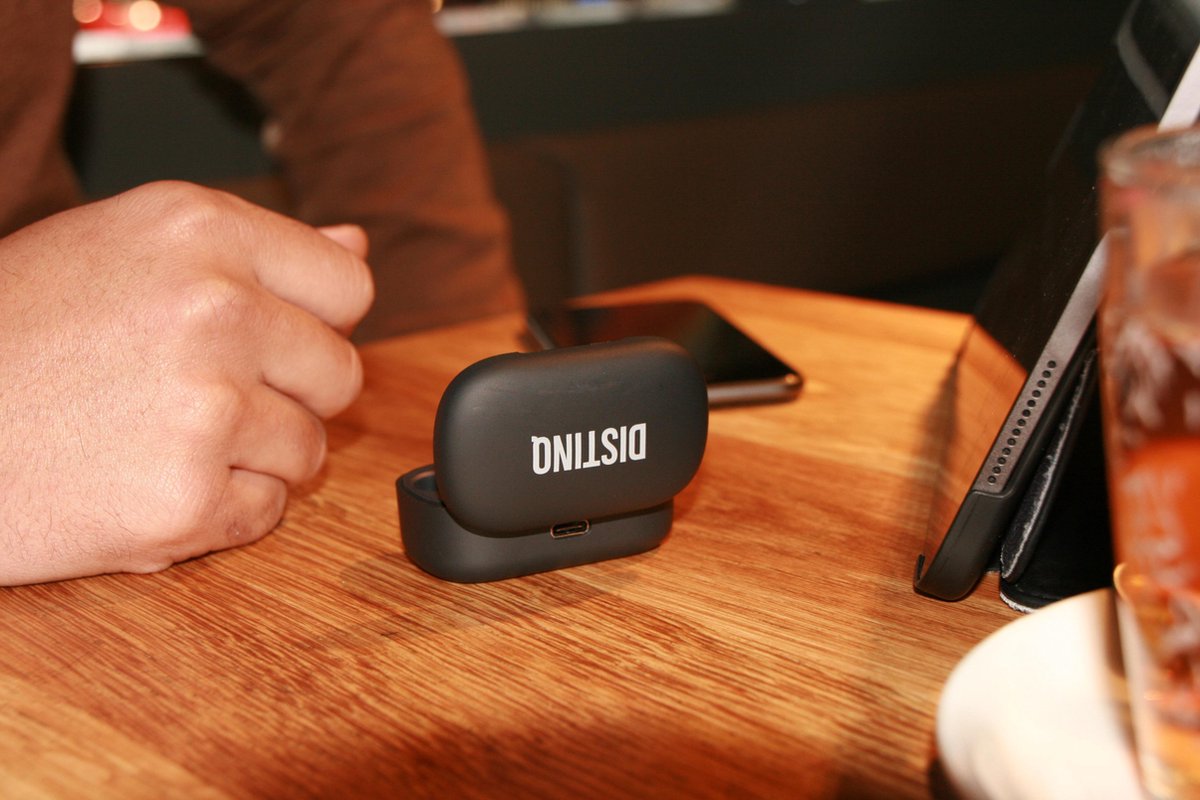 DistinQ DQS11 Bluetooth Oordopjes Zwart In Ear