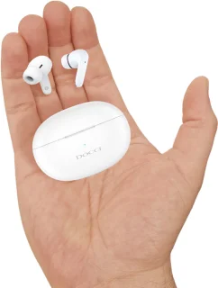 Docci® ANC Draadloze Bluetooth Oordopjes Wit