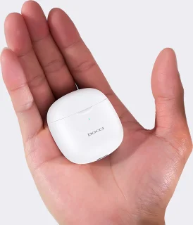 Docci® Draadloze Bluetooth Oordopjes Wit