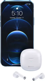 Docci® Draadloze Bluetooth Oordopjes Wit