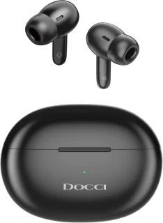 Docci® Draadloze Bluetooth Oordopjes Zwart
