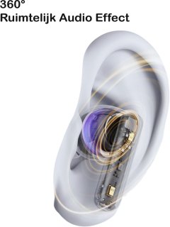 Docci® Draadloze Bluetooth Oordopjes Zwart