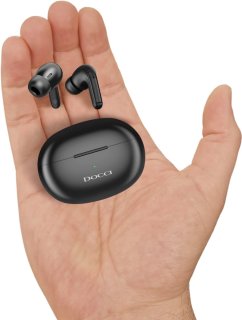 Docci® Draadloze Bluetooth Oordopjes Zwart