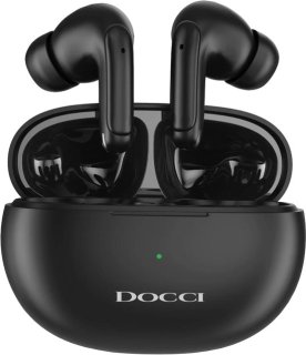 Docci® Draadloze Bluetooth Oordopjes Zwart