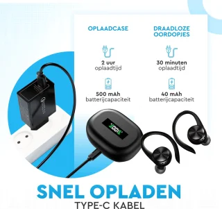 Double MM R200 Bluetooth Oordopjes