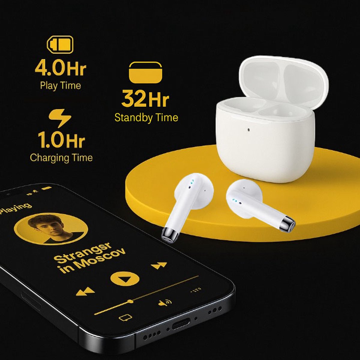 Draadloze Bluetooth 5.3 Oordopjes Universeel