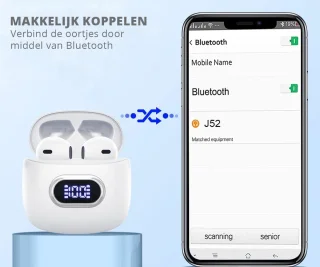 Draadloze Bluetooth Oordopjes EarBuds