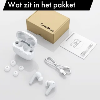Draadloze Bluetooth Oordopjes In-Ear Wit