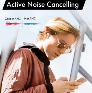 Draadloze Bluetooth Oordopjes In-Ear Wit