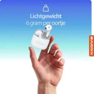 Draadloze Bluetooth Oordopjes In Ear Wit