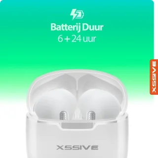 Draadloze Bluetooth Oordopjes In Ear Wit