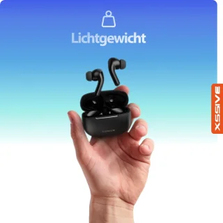 Draadloze Bluetooth Oordopjes V5.2 Zwart - In Ear Met Microfoon