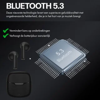 Draadloze Bluetooth Oordopjes Wit