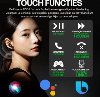 Draadloze Bluetooth Oordopjes Wit