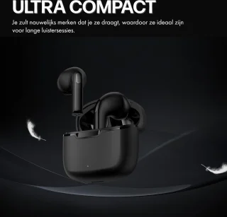 Draadloze Bluetooth Oordopjes Zwart