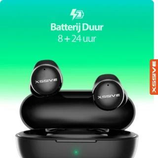 Draadloze Bluetooth Oortjes In Ear Zwart