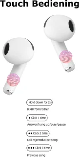 Draadloze In-Ear Oordopjes met Oplaadcase