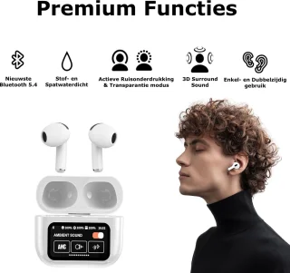 Draadloze In-Ear Oordopjes met Oplaadcase