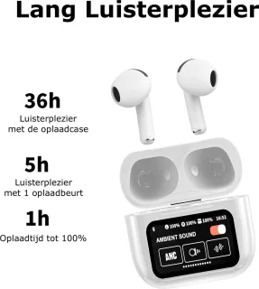 Draadloze In-Ear Oordopjes met Oplaadcase