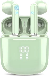 Draadloze Oordopjes Bluetooth 5.3 Groen