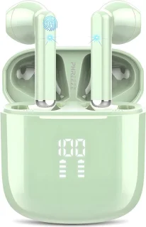 Draadloze Oordopjes Bluetooth 5.3 Groen