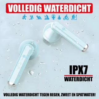 Draadloze Oordopjes Bluetooth Blauw