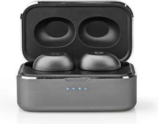 Draadloze Oordopjes Bluetooth Grijs/Zilver Charging Case