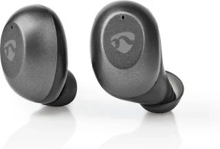 Draadloze Oordopjes Bluetooth Grijs/Zilver Charging Case