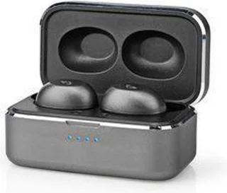 Draadloze Oordopjes Bluetooth Grijs/Zilver Charging Case