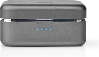 Draadloze Oordopjes Bluetooth Grijs/Zilver Charging Case