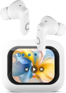 Draadloze Oordopjes Bluetooth Met Powerbank Case Wit