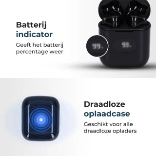Draadloze Oordopjes Bluetooth Wireless Earbuds