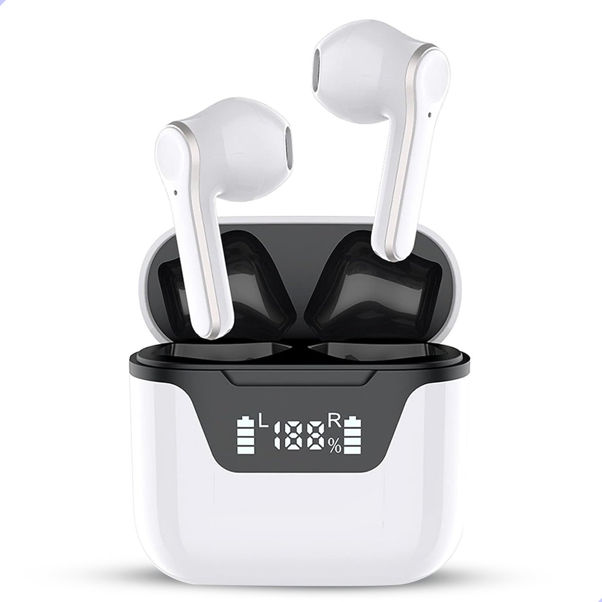 Draadloze Oordopjes Bluetooth Wit