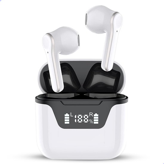 Draadloze Oordopjes Bluetooth Wit