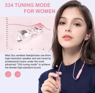 Draadloze Oordopjes Roze In Ear Sport