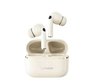 Draadloze witte oordopjes van Lenovo