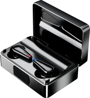 DrPhone AeroBeats Draadloze Bluetooth Earbuds Zwart