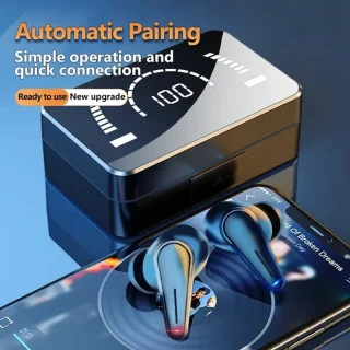 DrPhone AeroBeats Draadloze Bluetooth Earbuds Zwart