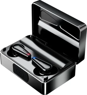 DrPhone AeroBeats Draadloze Bluetooth Earbuds Zwart