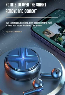 DrPhone FuturX TWS Bluetooth 5.3 Oordopjes Zilver
