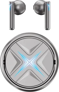 DrPhone FuturX TWS Bluetooth 5.3 Oordopjes Zilver