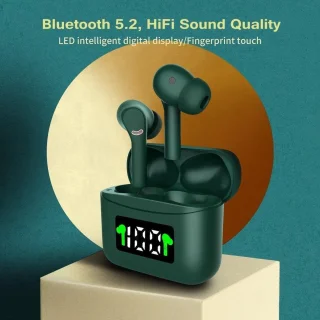 DrPhone G3 Bluetooth 5.2 Draadloze Oordoppen Groen