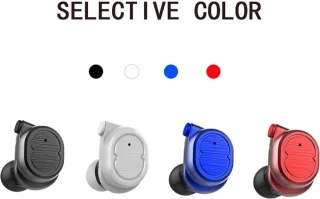 DrPhone GearX8 Draadloze Bluetooth Earbuds Wit
