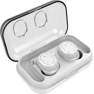 DrPhone GearX8 Draadloze Bluetooth Earbuds Wit