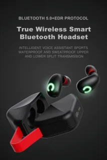 DrPhone Hi-Pro APTX Draadloze Bluetooth Oordoppen Wit